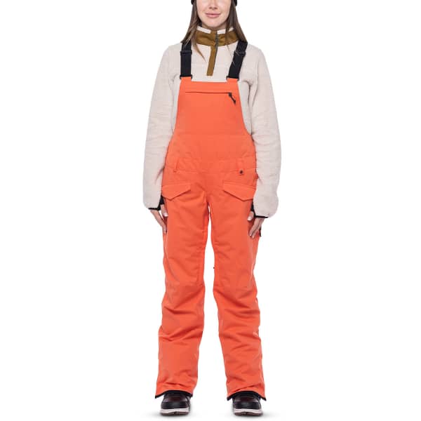 Pantalon snowboard 686 WMNS HARPER SHELL BIB HOT CORAL