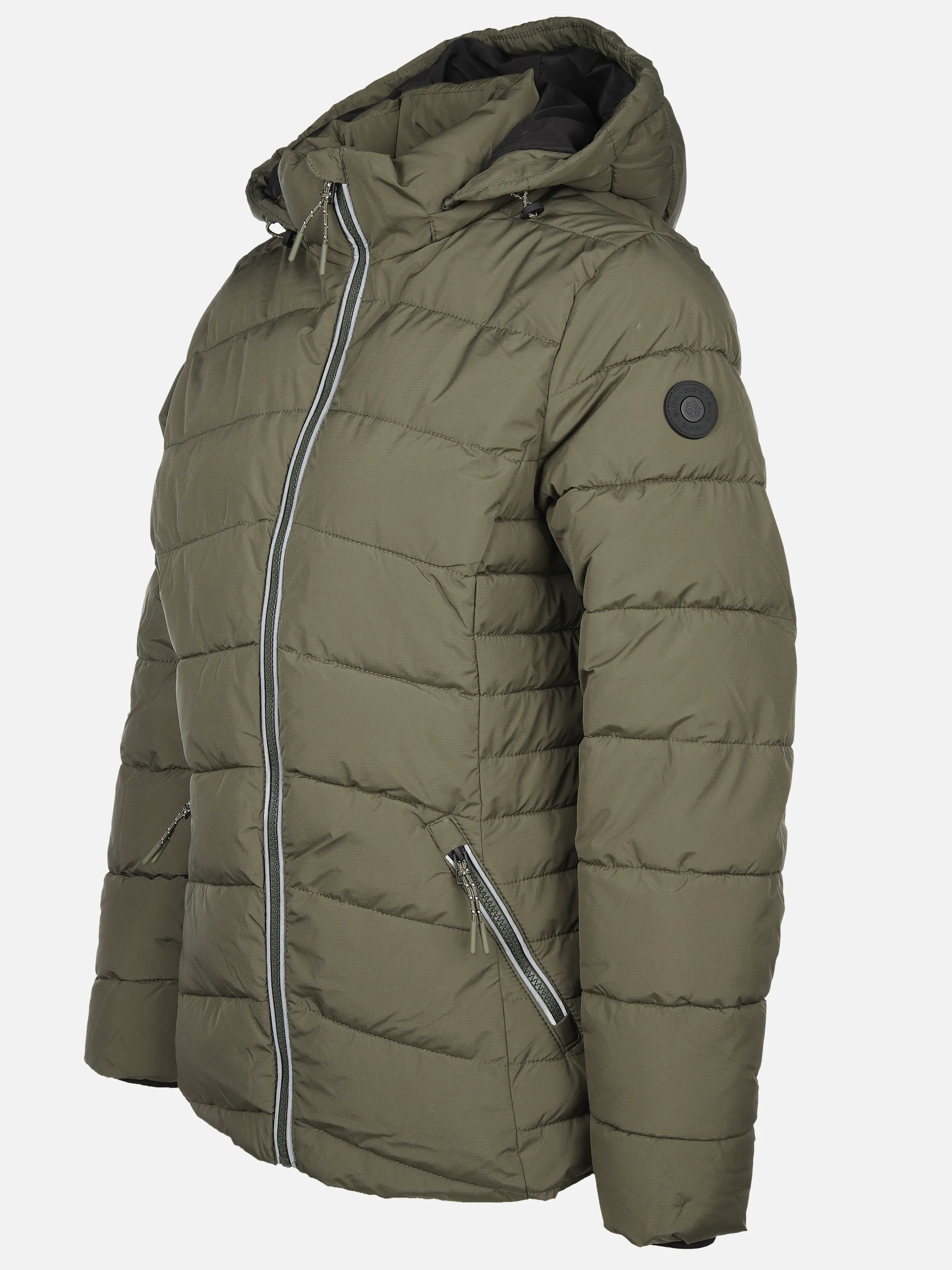 Damen Steppjacke mit Kapuze