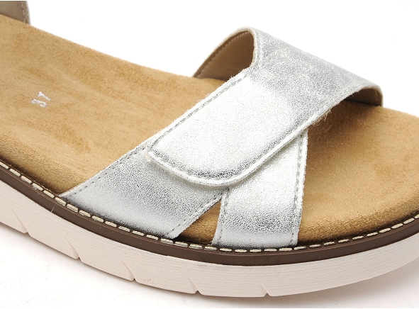 Remonte nu pieds plats femme d2049 blanc