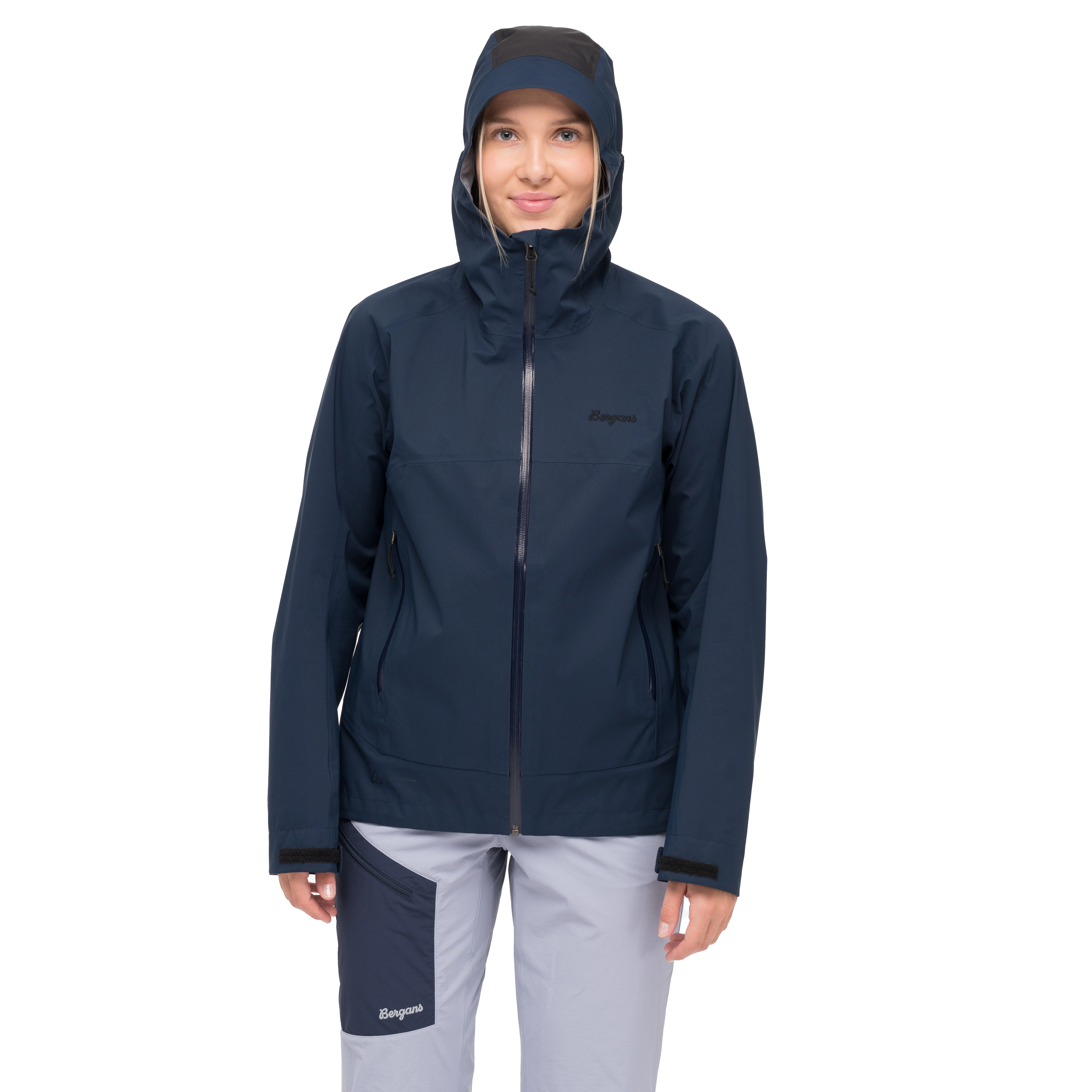 Vaagaa Allround 3L Shell Jacket Women Navy Blue