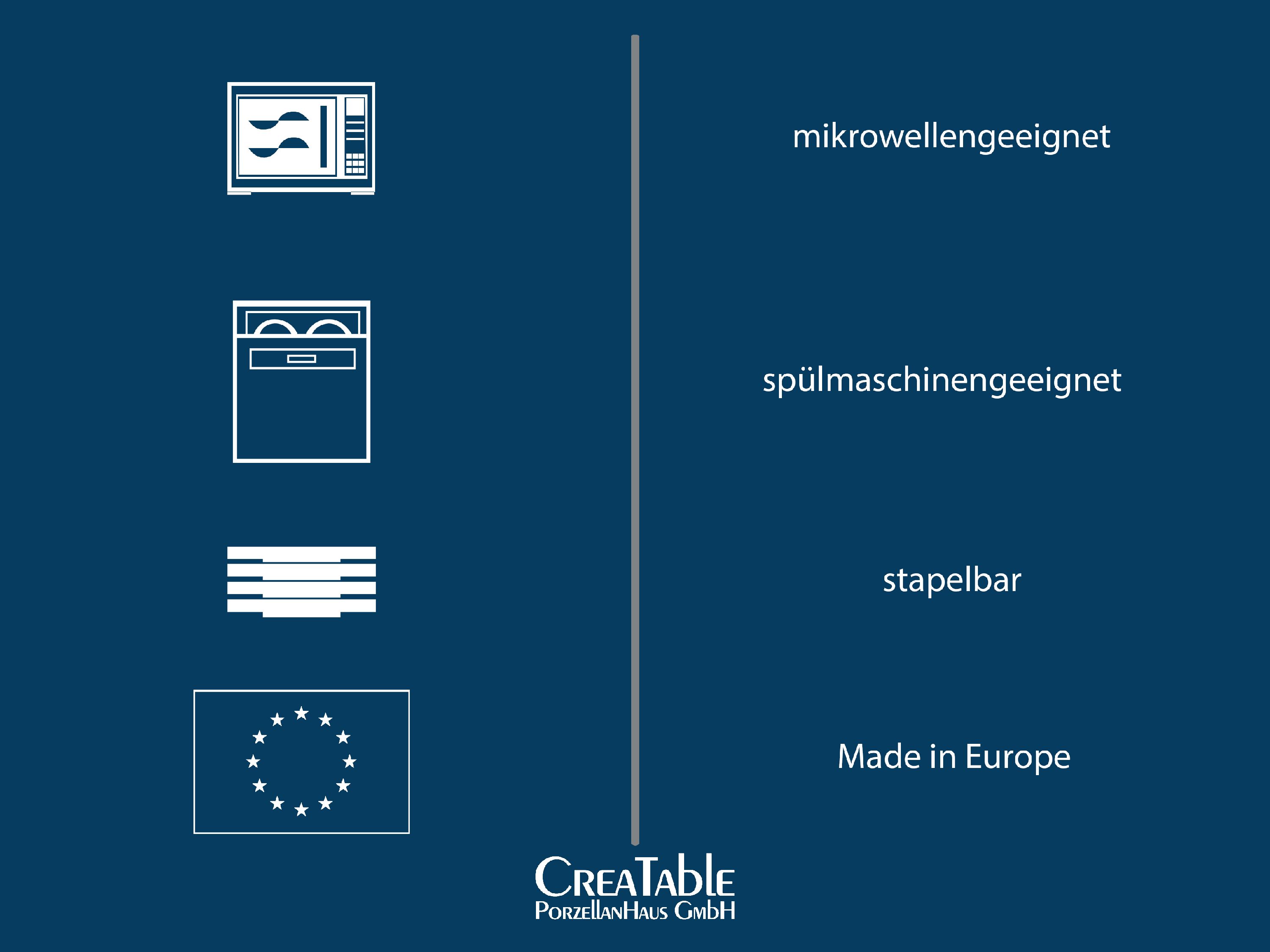 Speiseteller MAGIC BLACK