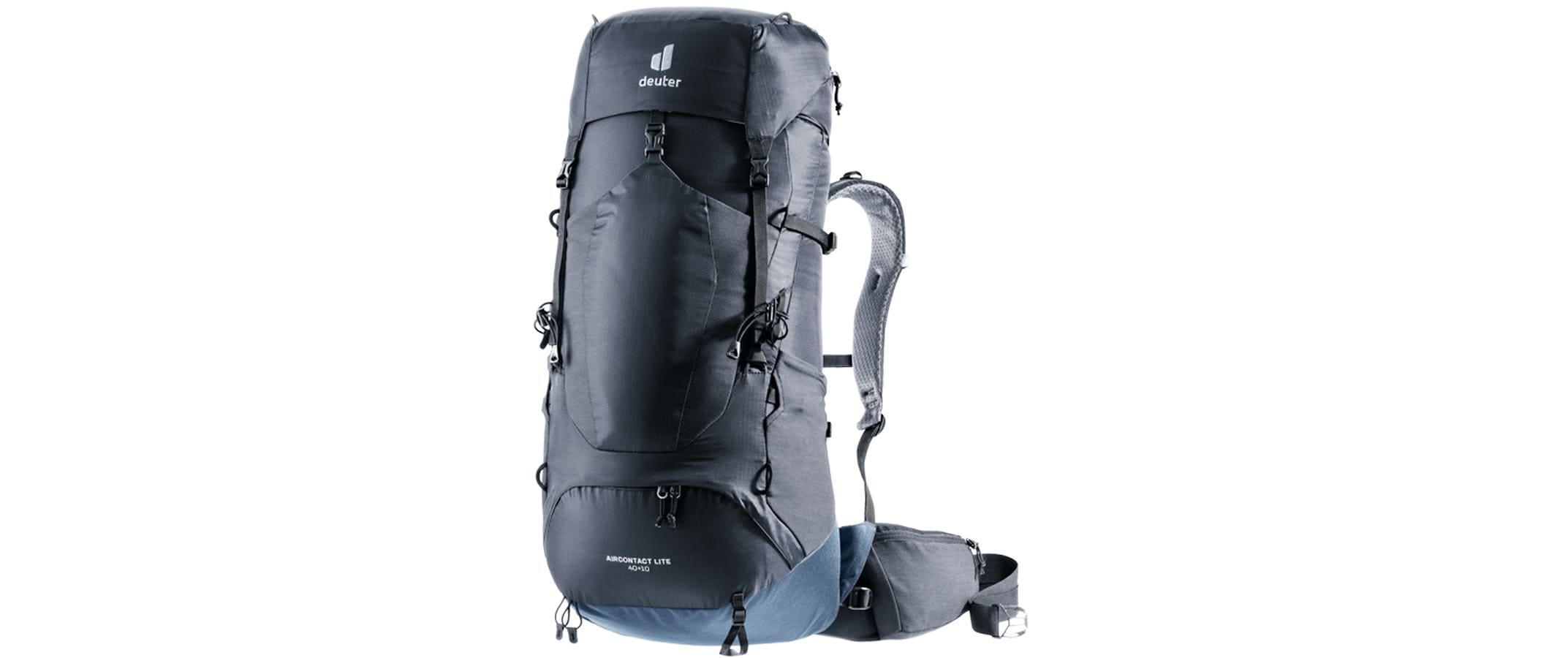 Wanderrucksack Aircontact Lite 40 + 10 Black/Marine<br>Trekkingrucksack
