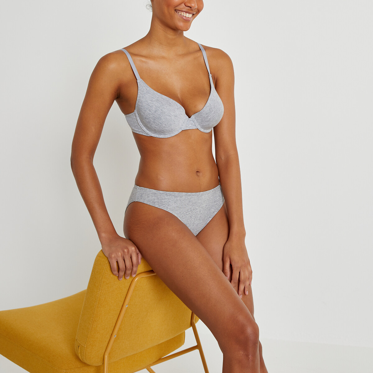 LA REDOUTE COLLECTIONS<br>Conjunto van 2 cunhas em katoen Cottone