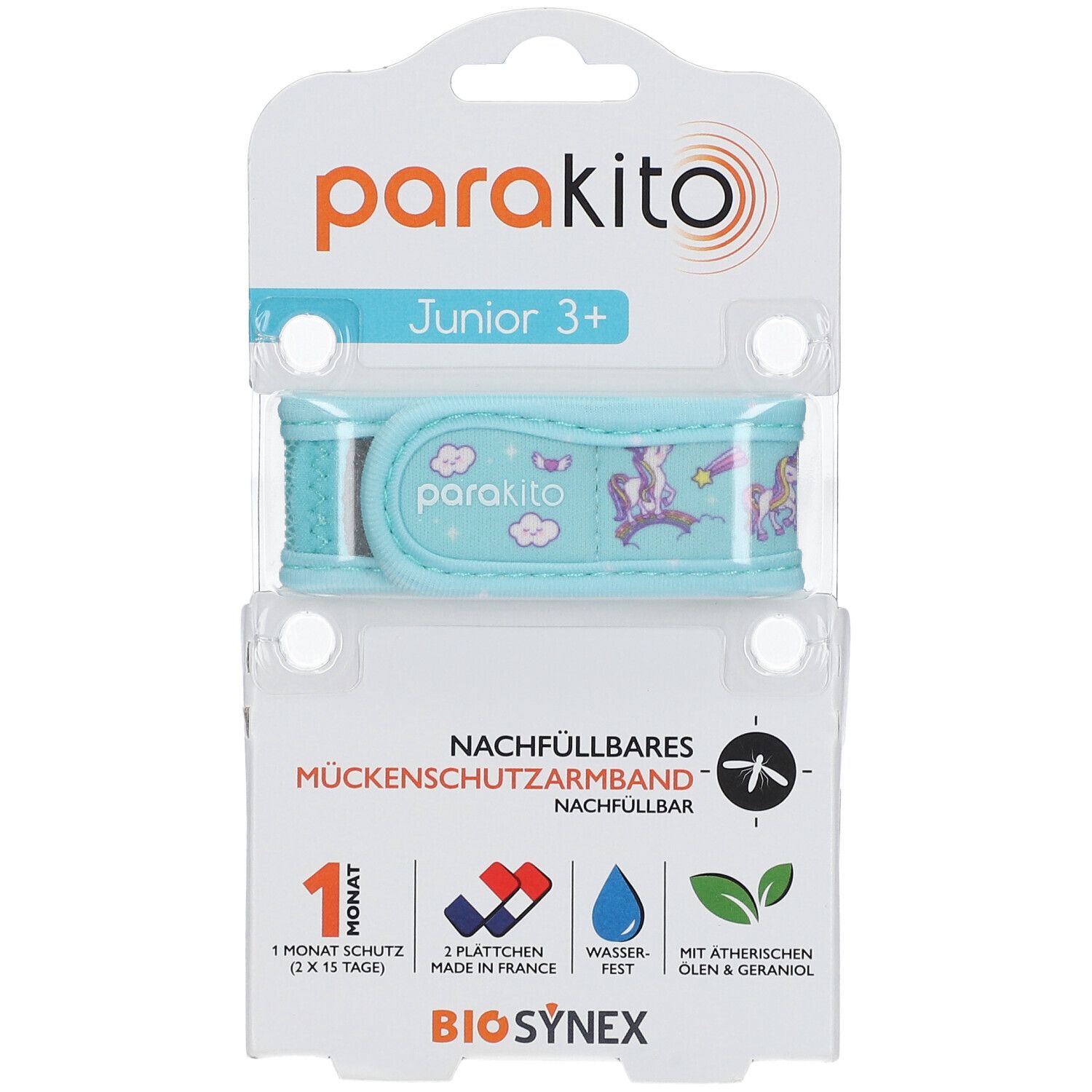PARA KITO Anti-Mücken Armband Kids (Farbe nicht wählbar)