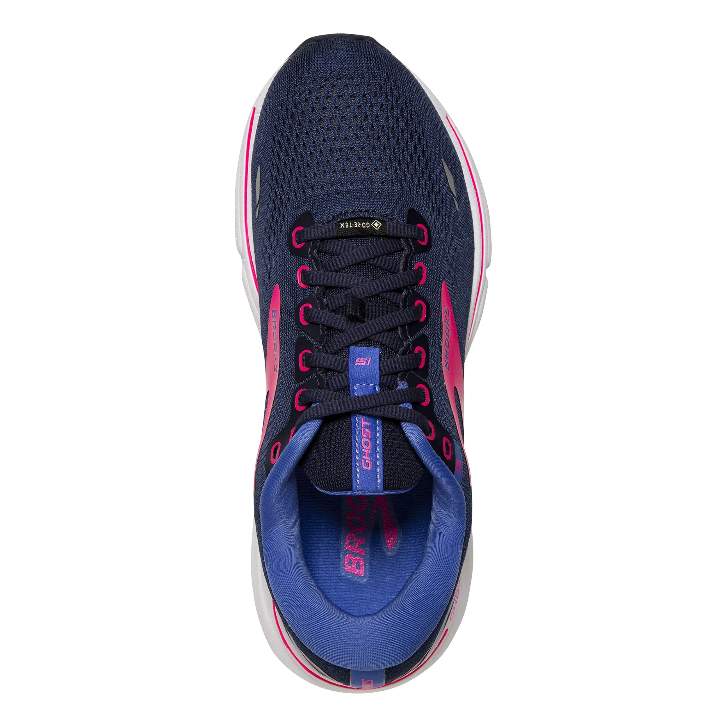 Brooks Ghost 15 GTX Chaussure De Running Sans Stabilisateurs Femmes - Noir , Bleu