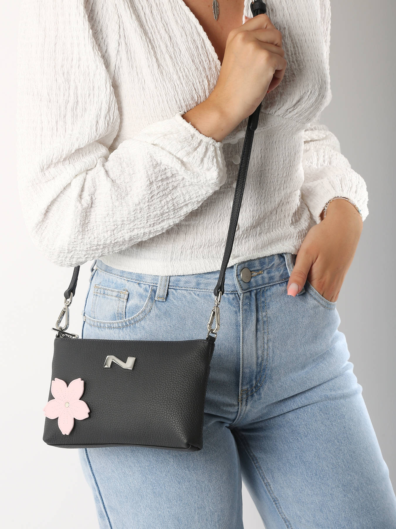 Sac bandoulire Sakura cuir NATHAN BAUME