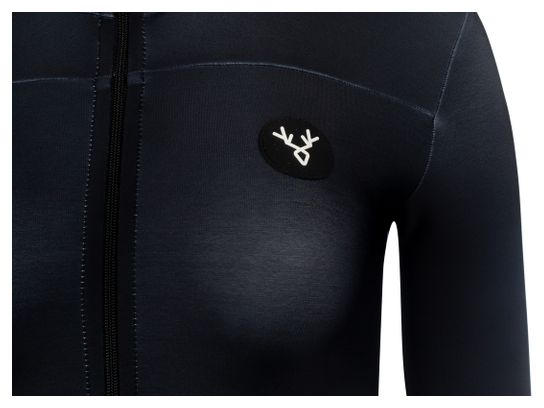 Maillot Manches Longues LeBram Bonette Noir Femme Coupe Ajustée