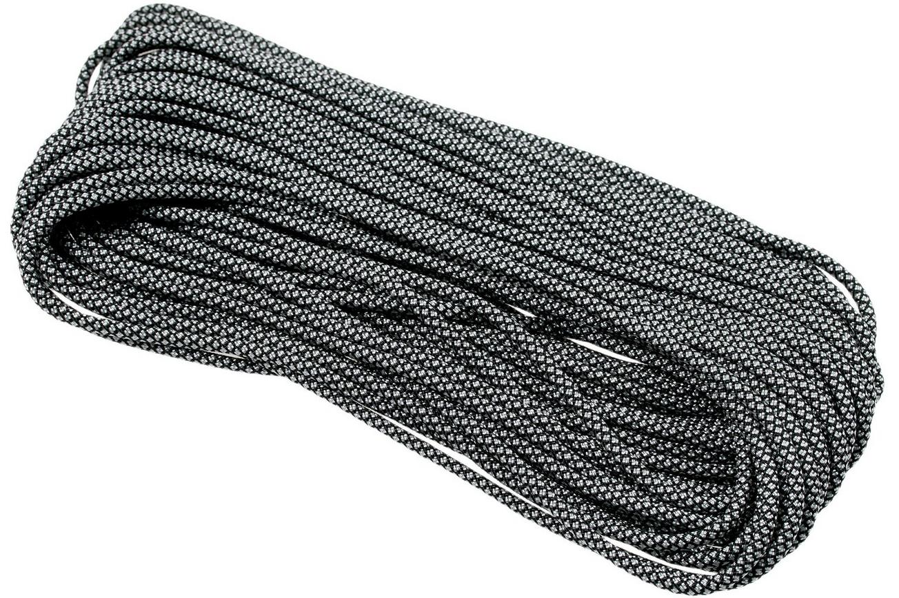 Knivesandtools 550 paracord type III, kleur: silver diamonds - 50 ft (15,24 meter)