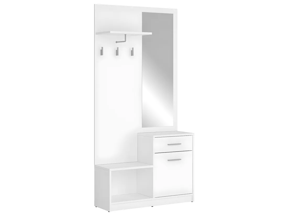 Meuble entrée Ewen Blanc