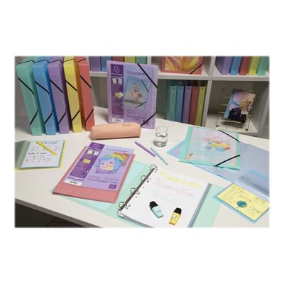 Exacompta Kreacover Pastel - Porte vues personnalisable - 40 vues - 11 x 15 cm - disponible dans différentes couleurs