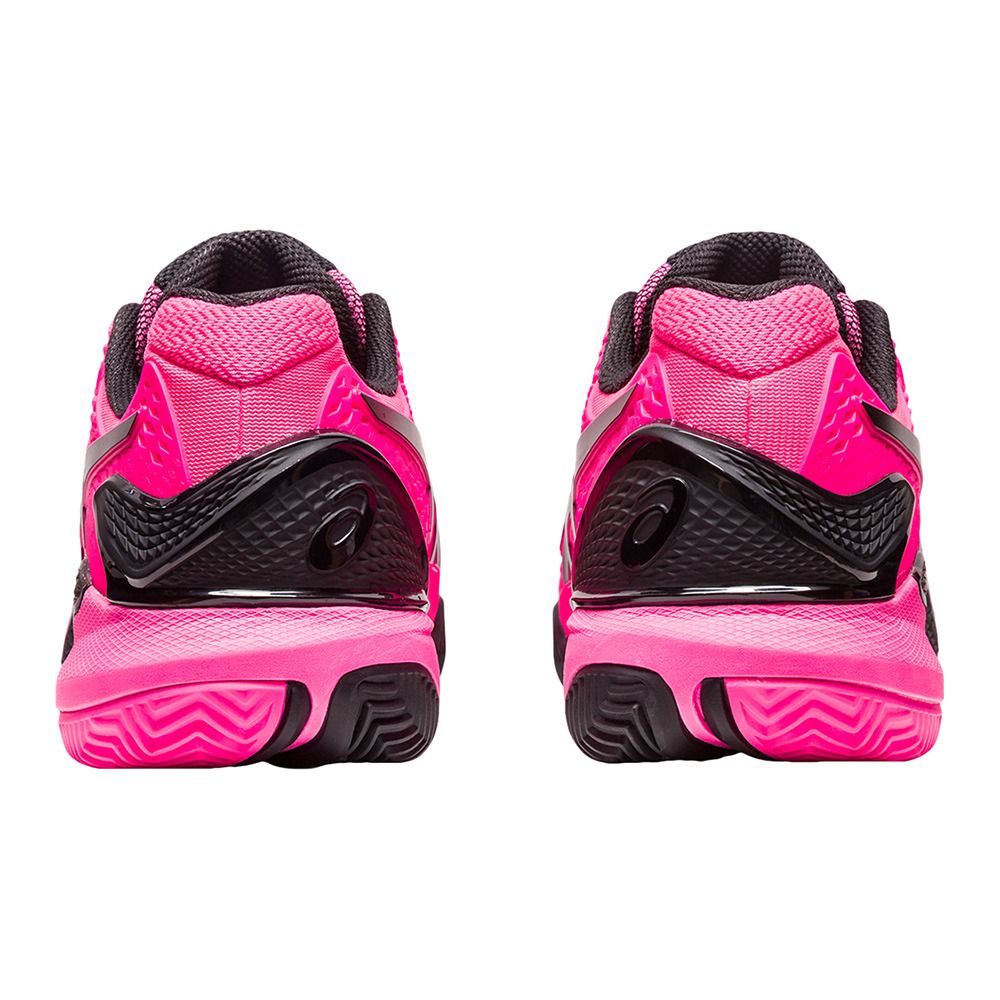 Asics GEL-RESOLUTION® 9 CLAY - Chaussures tennis Homme hot pink/black