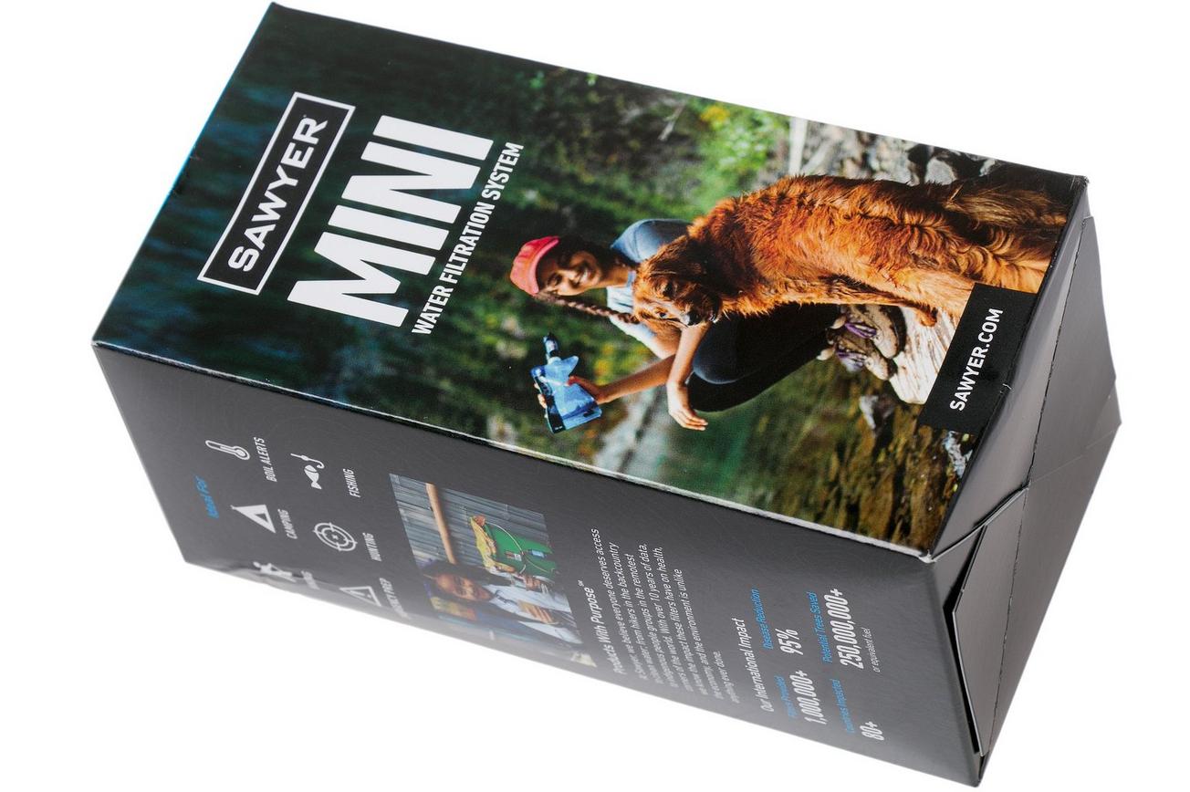 Sawyer Mini SP101 groen, waterfilter