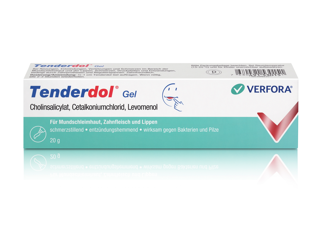 TENDERDOL Gel Tb 20 g<br>20 g, Tube, Gel zur Anwendung in der Mundhöhle