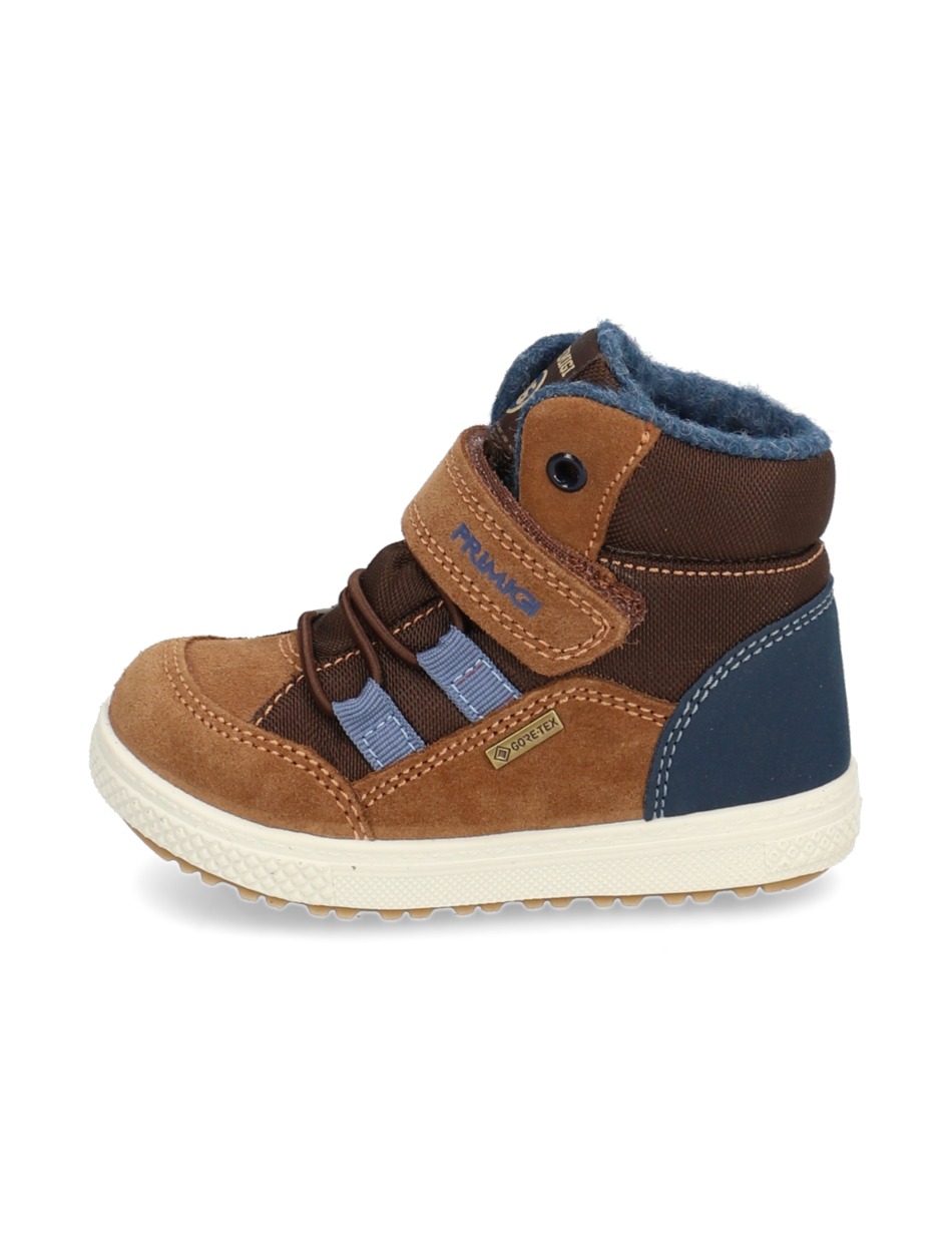 Lederkombination Boot