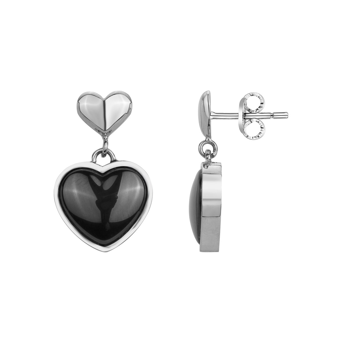 Boucles d'oreilles pendantes en Acier 316L