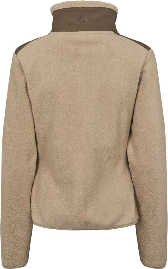 MCKINLEY Nomis Pile Fleece jakke Beige