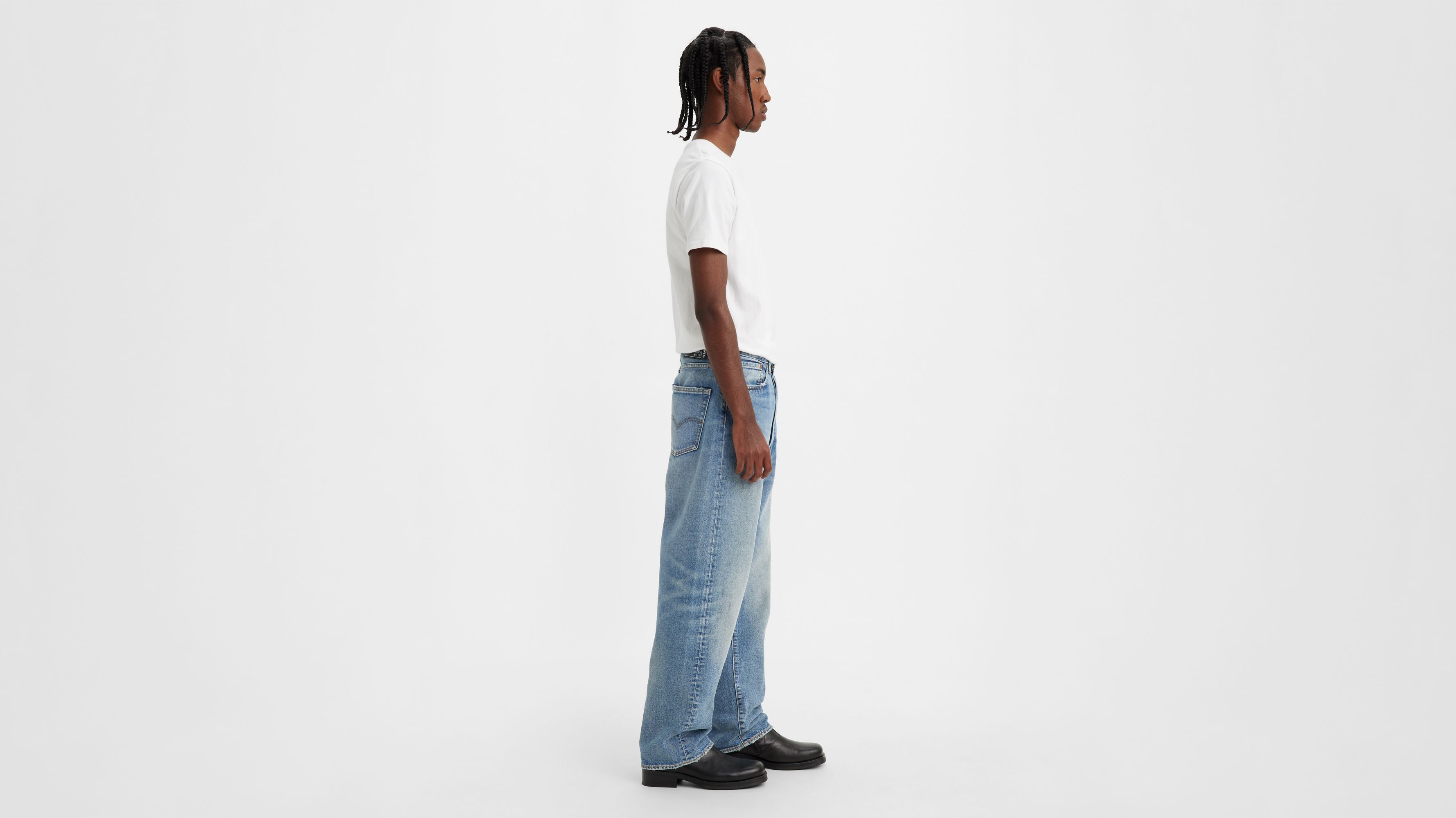 Jean Baggy Levi's® x Ambush - Mid Indigo Worn In - Bleu