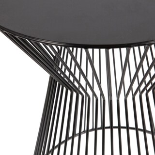 Beistelltisch SUUS Ø 35 cm schwarz