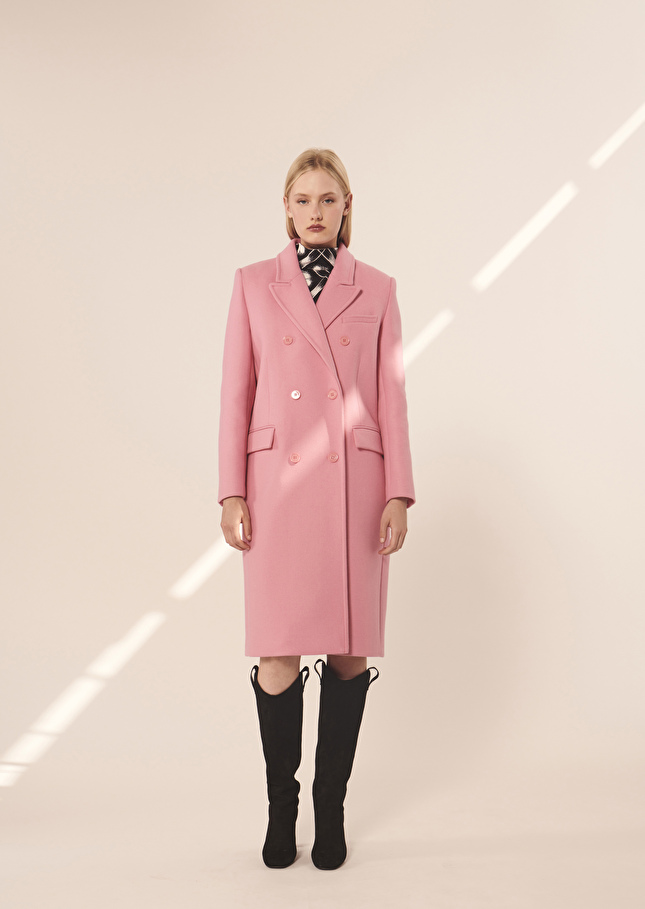 Manteau Marcusrose en drap caban