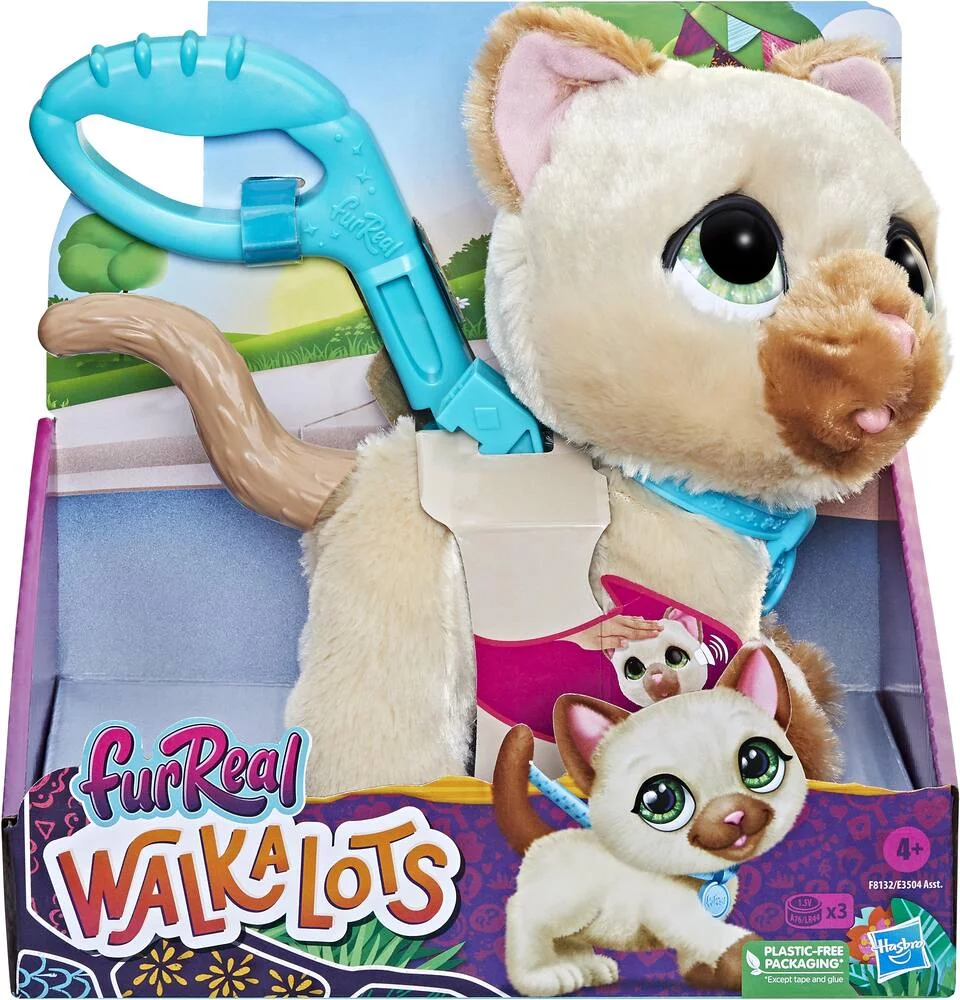 FUR REAL  -  PELUCHE GRAND MARCHEUR CHAT