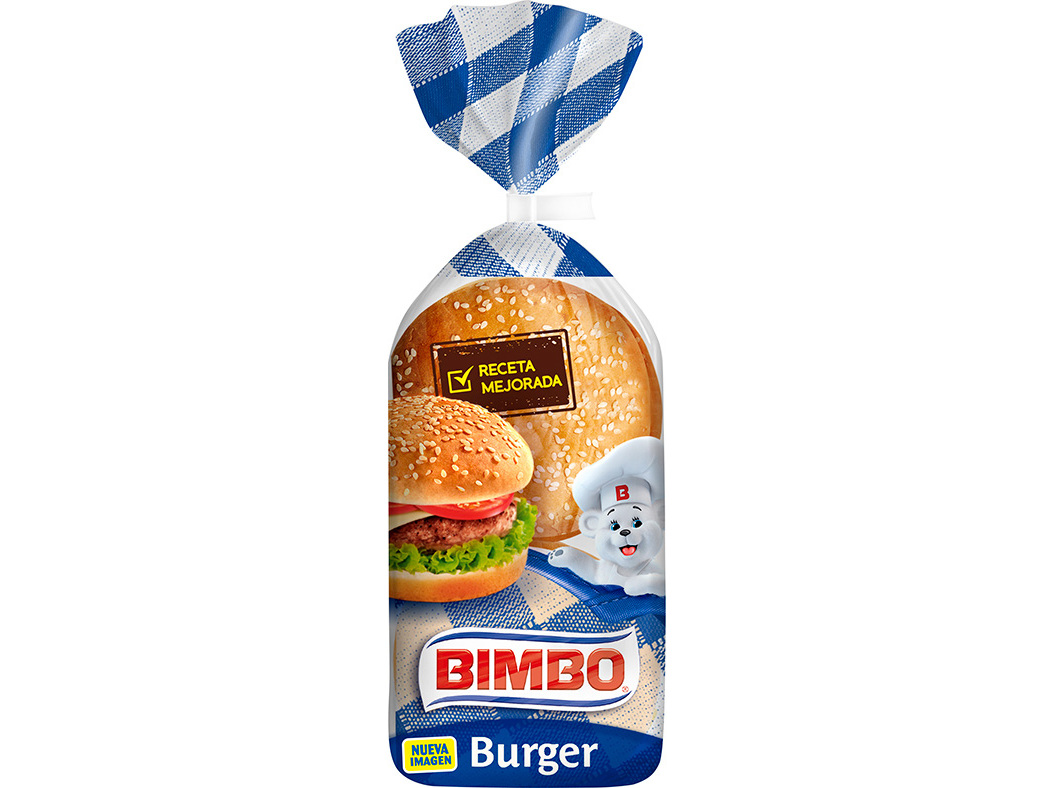 PÃO HAMBÚRGUER BIMBO COM SÉSAMO 4UN 220G