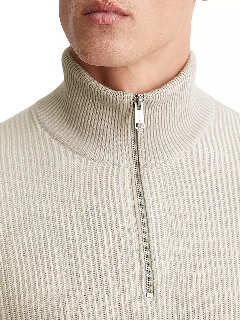 MARC O'POLO Pullover grau
