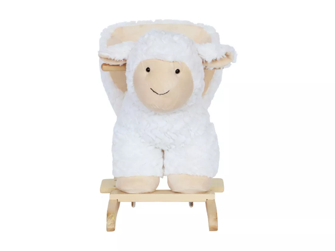 Fauteuil mouton à bascule pour enfant