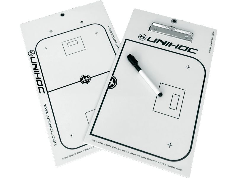 Unihoc Taktiktafel 24 cm x 40 cm Unihockey Coaching Board