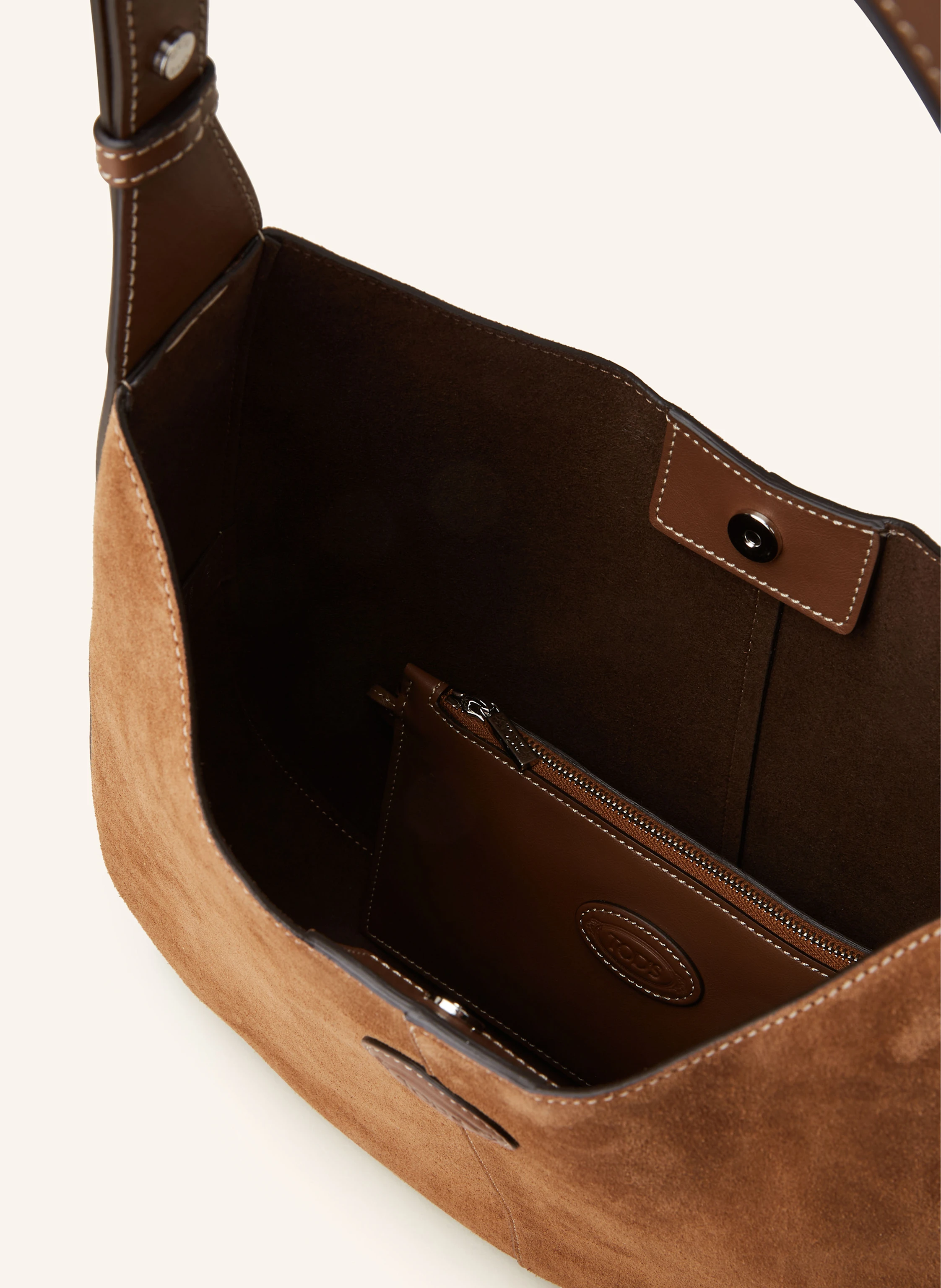 TOD'S Hobo-Bag DI SMALL mit Pouch