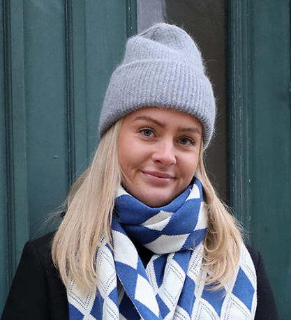 By Stær Mütze - Wolle/Polyester - Strick - Magda - Grau Meliert