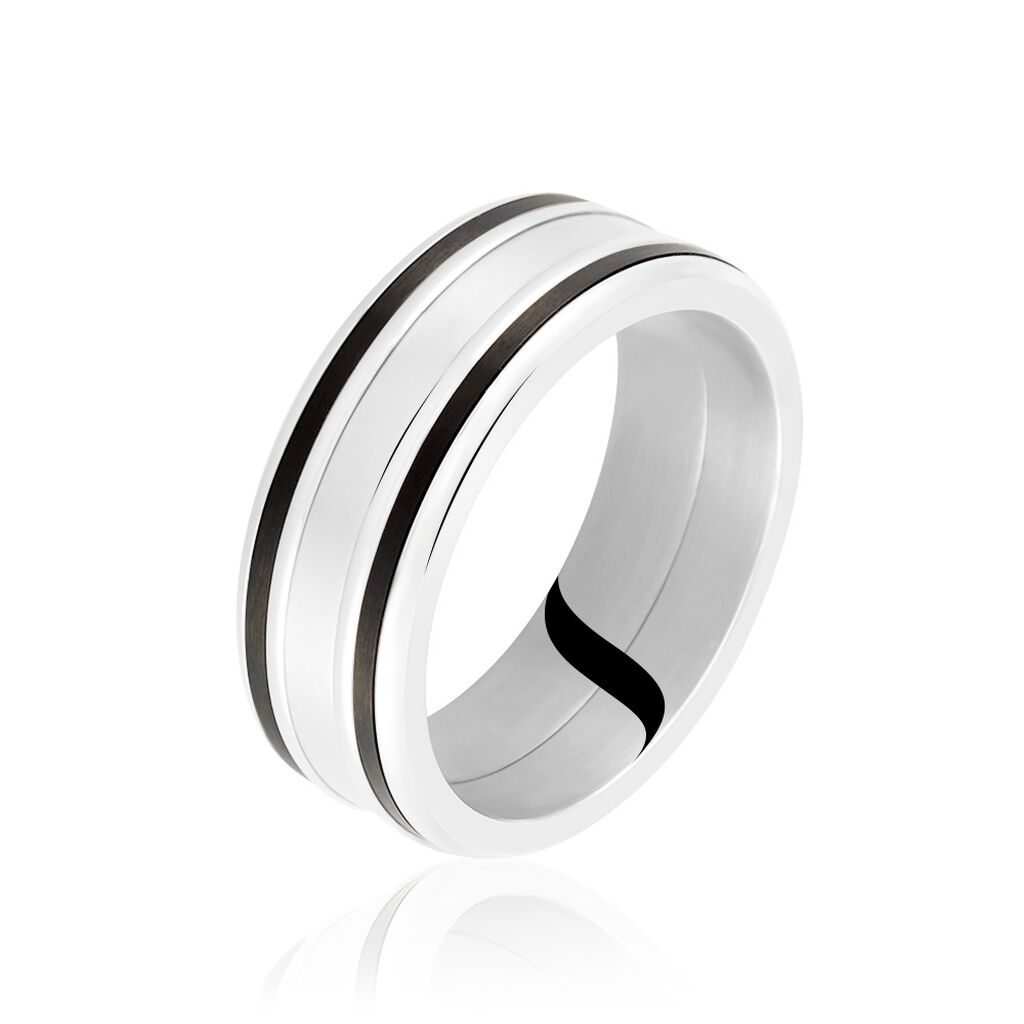 Bague Margalith Acier Blanc