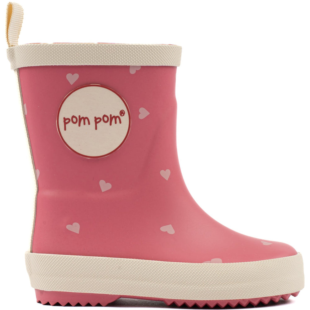 Køb Pom Pom Heart AOP Gummistøvler AOP