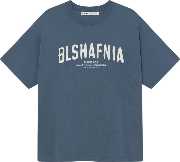 BLS Hafnia Backstage HW T-shirt Washed Dark grey