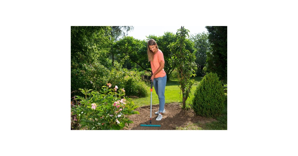 GARDENACombisystem telescoopsteel 90 - 145 cm  (Antraciet/oranje, 3719-20)