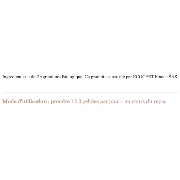 Vit'all+ ORTIE PIQUANTE BIO 500mg Extrait standardisé 60 gélules végétales