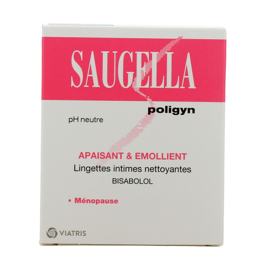 Lingettes intimes Saugella Poligyn