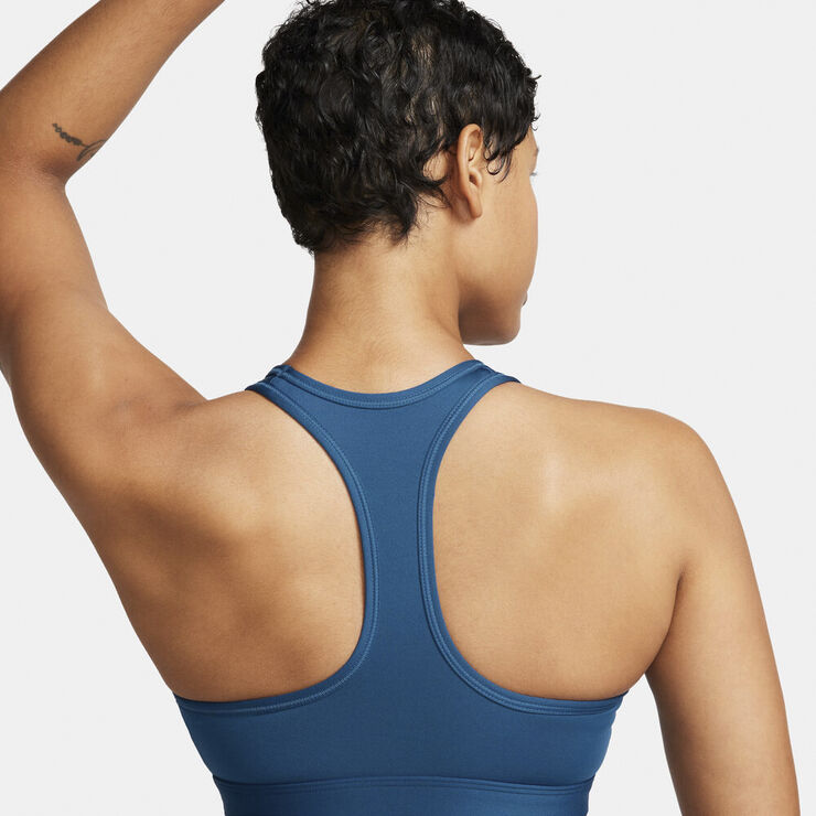 Nike Dri-FIT Medium Support polstret sports bh Blå