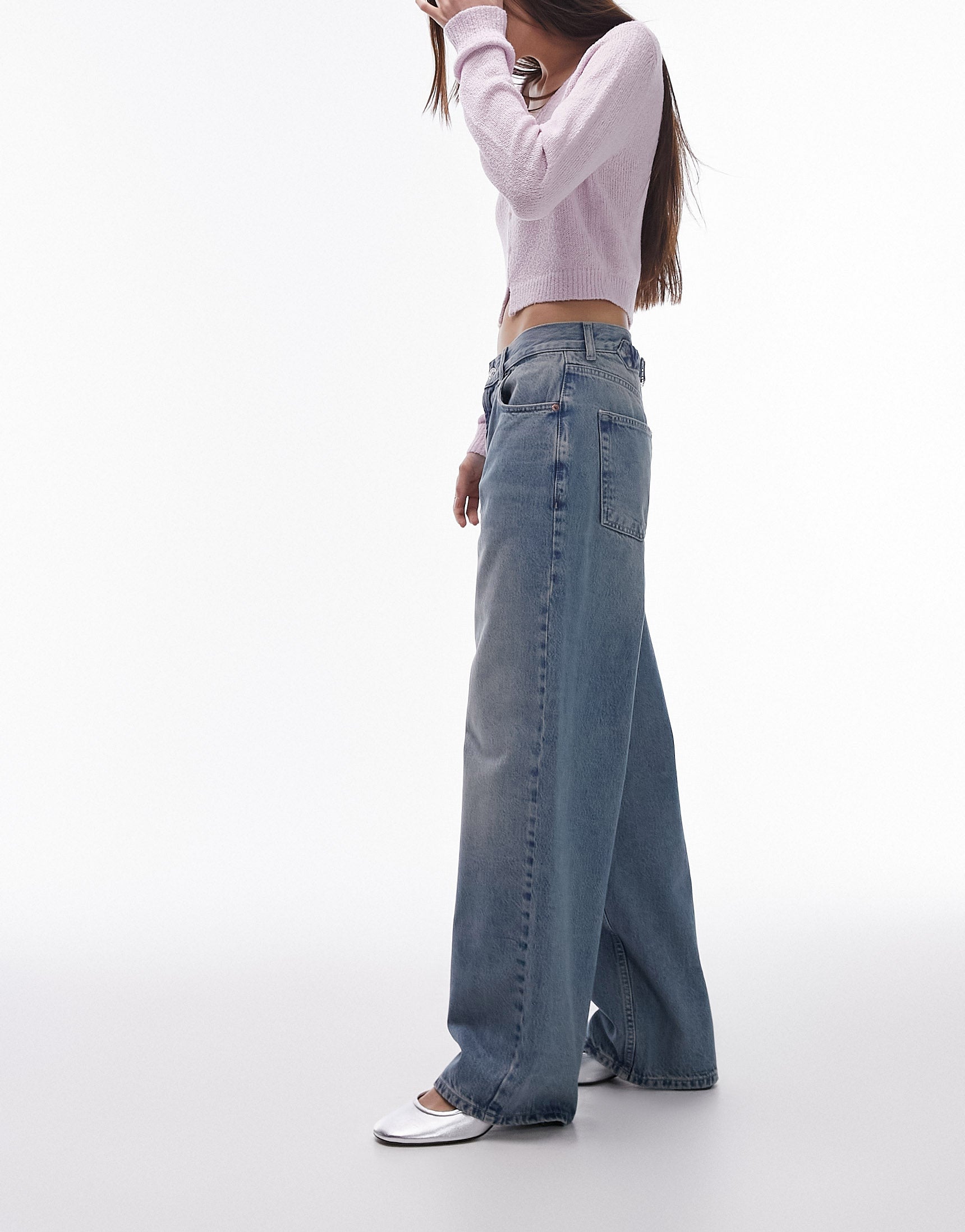 TOPSHOP Low waist Relaxed fit Jeans