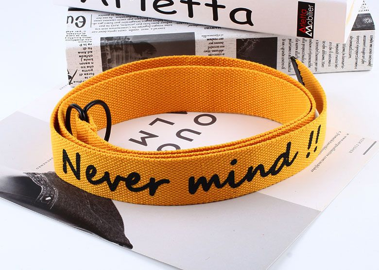Rofuka - Lettercanvas riem