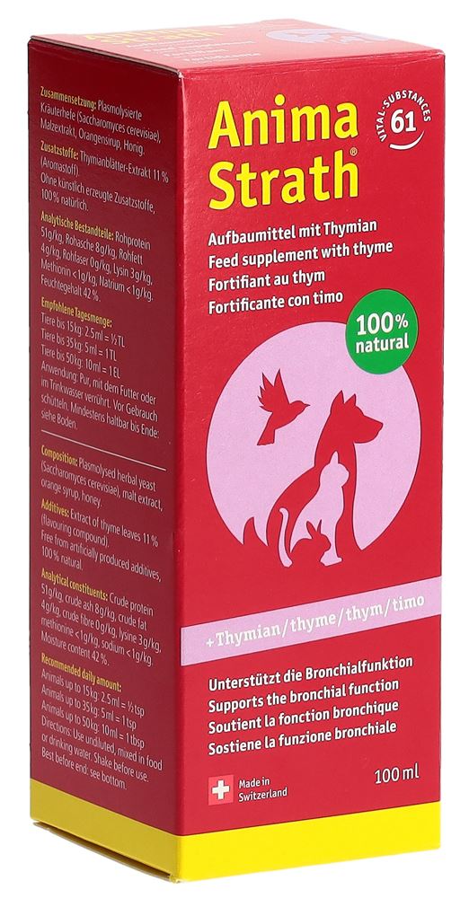 STRATH Aufbaumittel mit Thymian Fl 100 ml