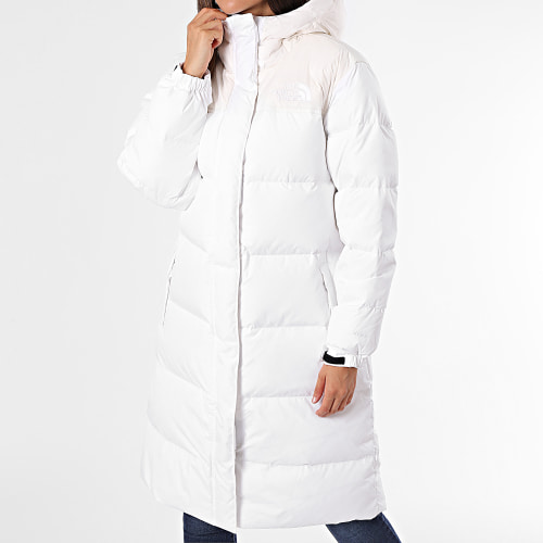 Parka Femme Longue Nuptse A832K Blanc
