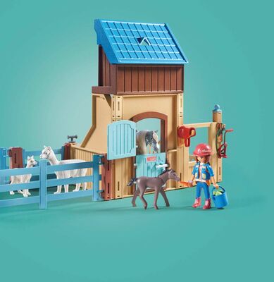 Playmobil 71353 Horses of Waterfall Byggesett Amelia & Whisper med Hesteboks