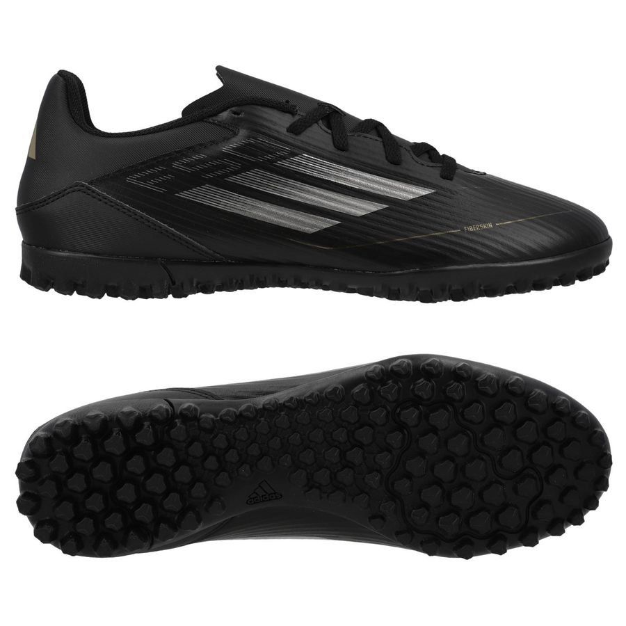 adidas F50 Club TF Dark Spark - Noir/Argenté/Doré