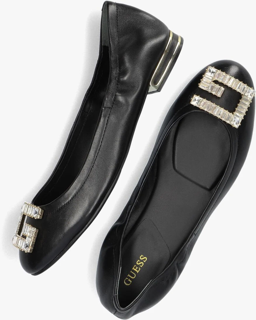 GUESS zwarte guess ballerina's mickle