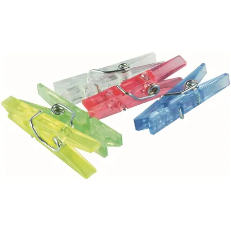 Stylex bunte Mini Klammern, Mini Clips, 30 Stück