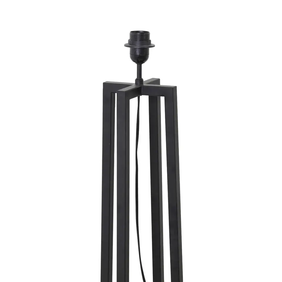 Vloerlamp Miley - Zwart - 25x130cm