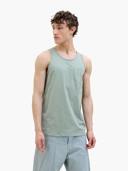 JACK & JONES Tanktop Grün