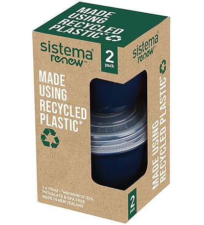Sistema Snackboxen - Yogurt 2-Pack Renew - 150 ml - Navy
