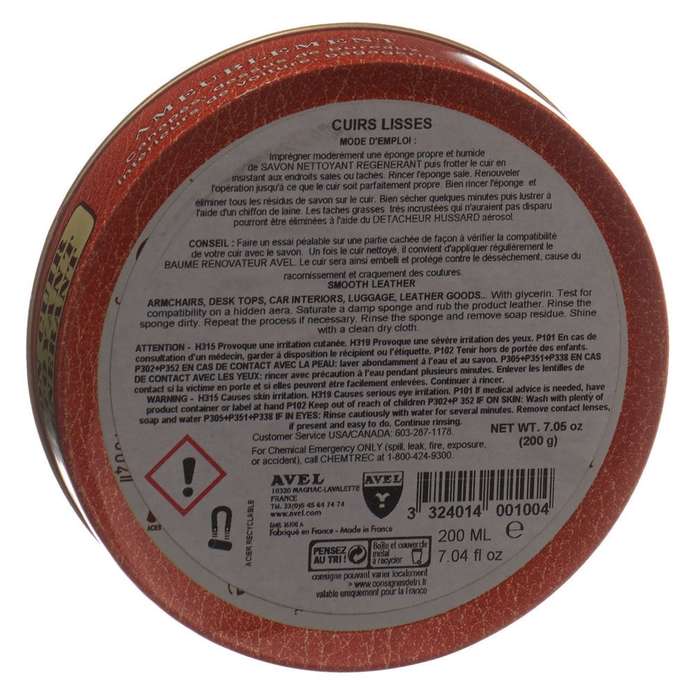 AVEL Reiniger und Regenerator<br>200 ml, Leder