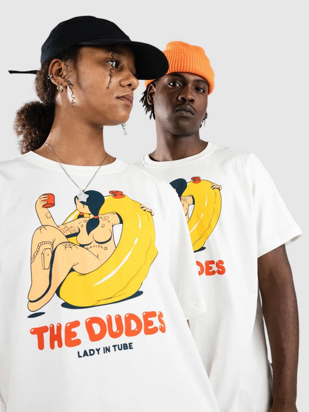 The Dudes Tubular T-Shirt off/white